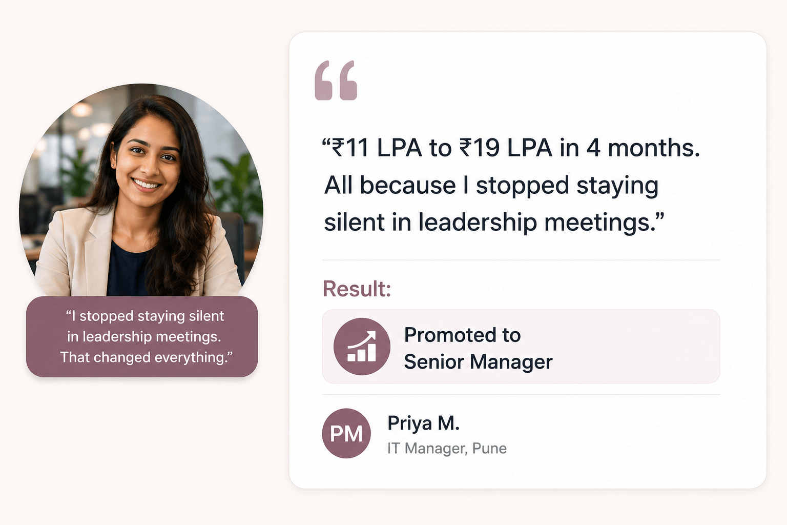 Learner transformation testimonial 3